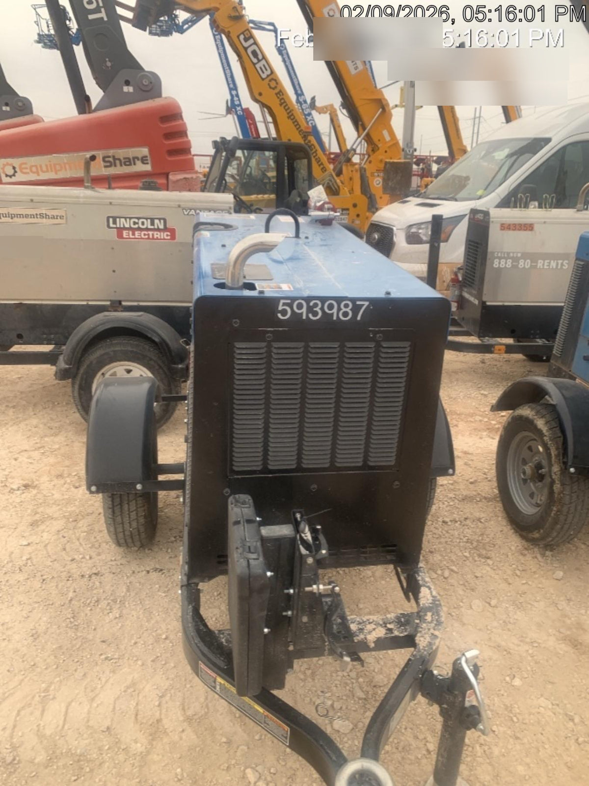 2025 MILLER ELECTRIC BIG BLUE 400