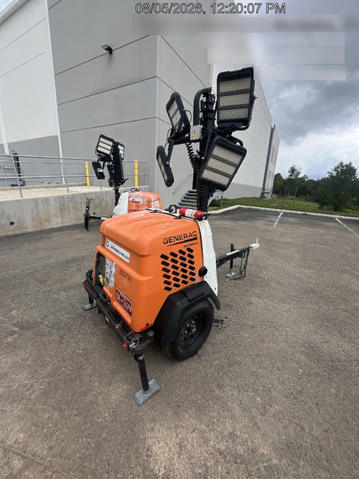 2023 Generac MLT2 Diesel, Flex Switch 120V Input, Powerzone Controller, (4) 320W LED Lights, 4kW Generator, 39.9 Gal Fuel Tank, 2" Ball, T3