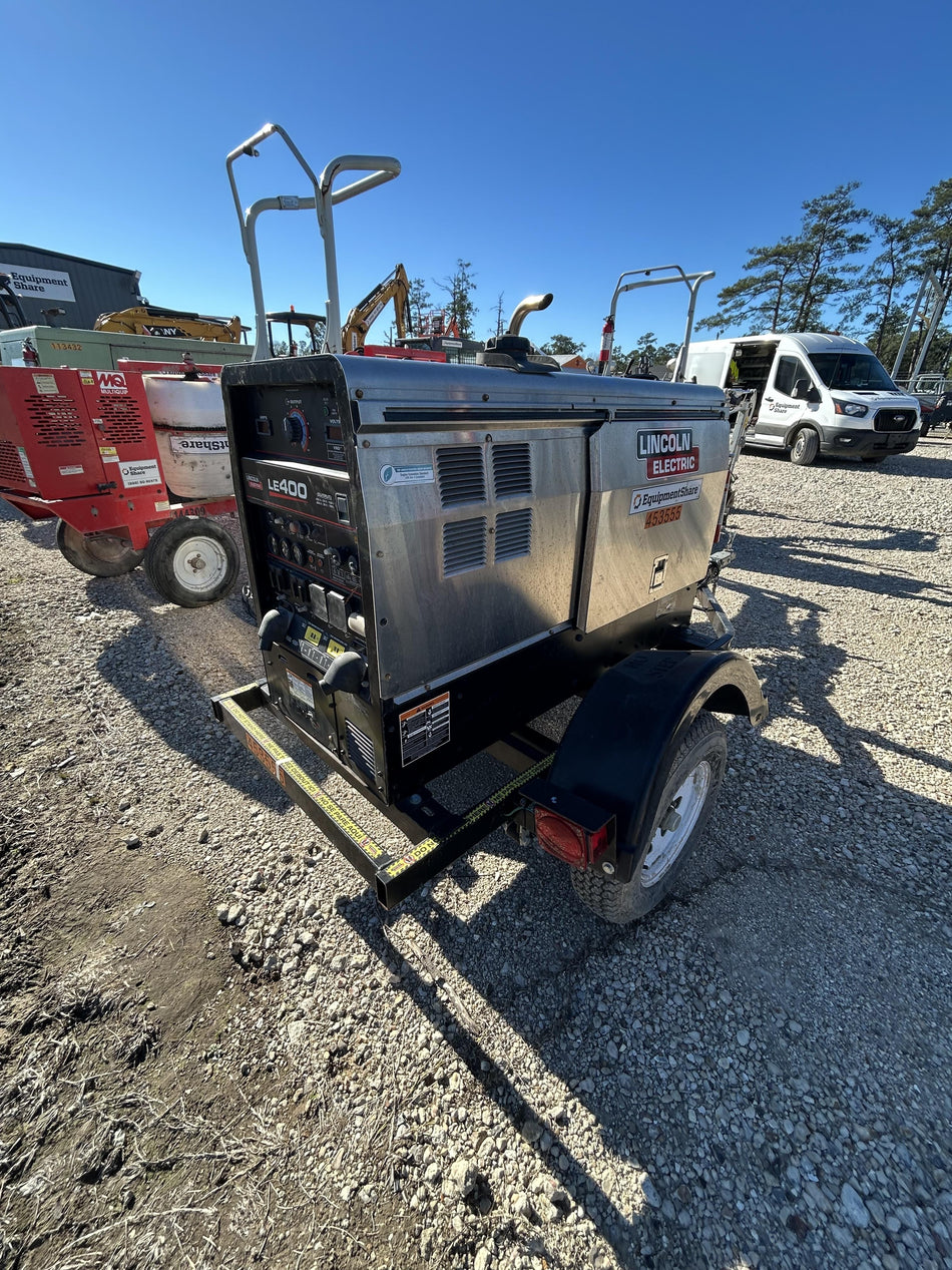2024 Lincoln Electric LE400 Kubota V1505, Trlr, Cable Rack, Light Kit, ES Decals, T3