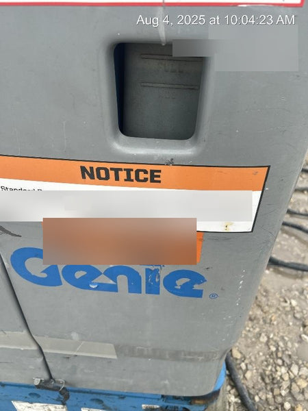 2011 GENIE GR-20