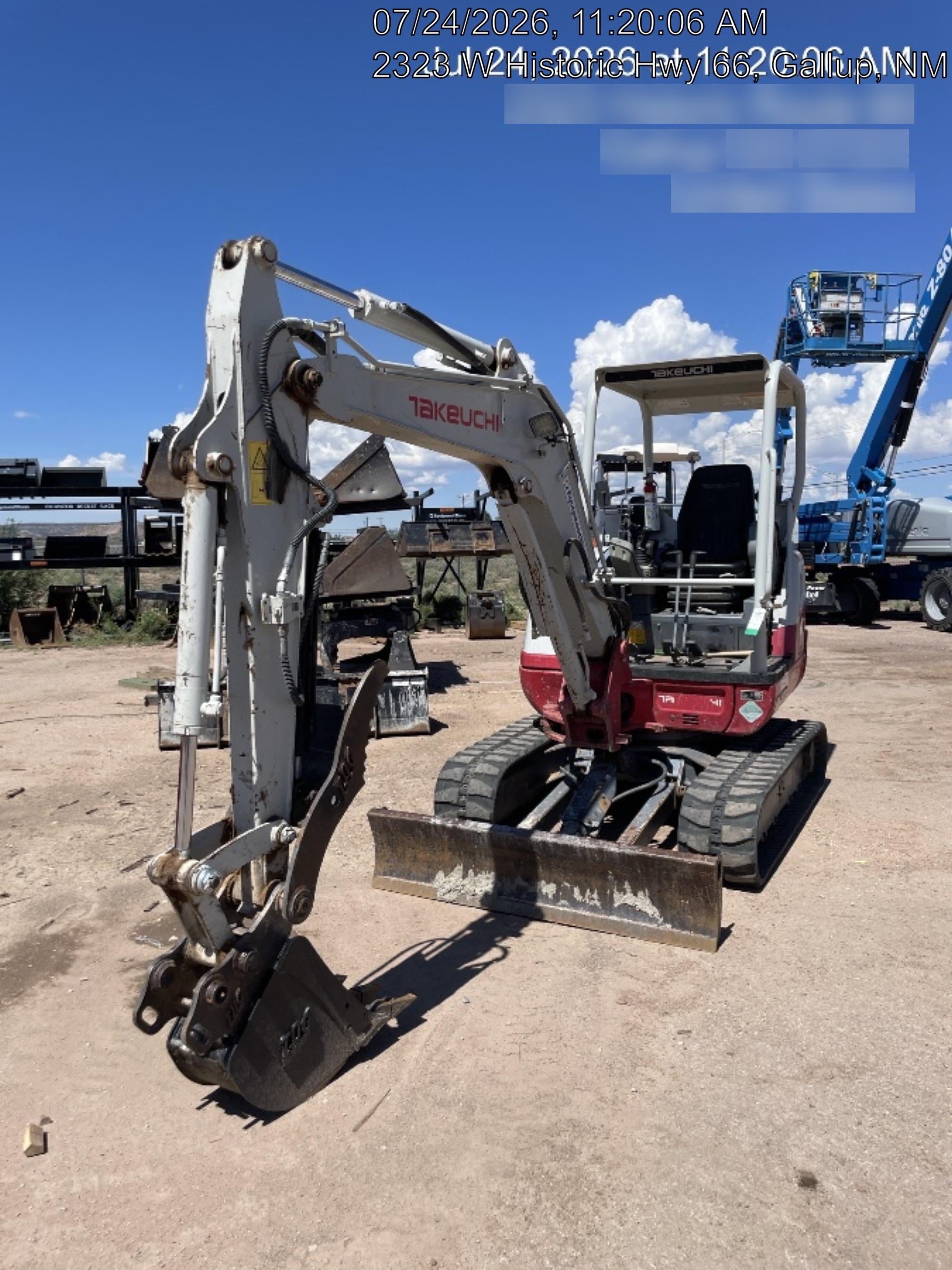 2020 Takeuchi TB235-2R Canopy, Rubber Tracks, Manual TAG QC