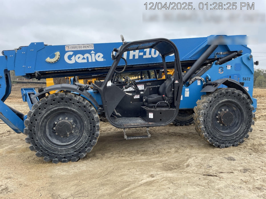 2017 Genie GTH-1056 Genie GTH1056, Solid Tires, 60" carriage, Open ROPS