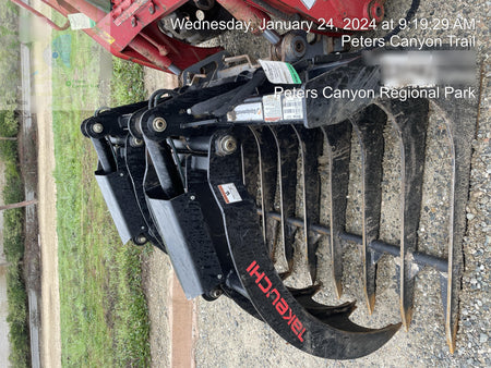 2022 TAKEUCHI 84" Grapple Bucket - Takeuchi