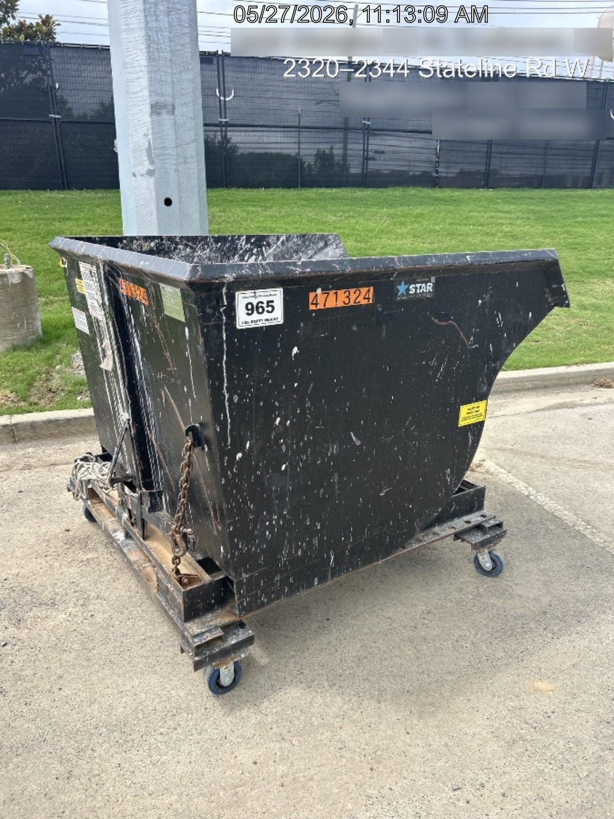 2024 STAR INDUSTRIES M-1820 - Self-Dump Hopper