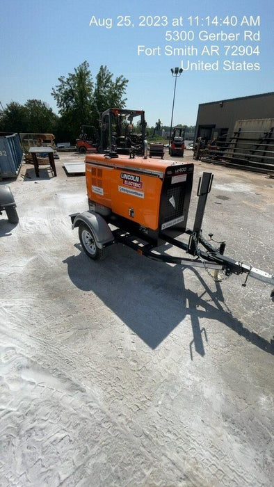 2023 Lincoln Electric LE400 Kubota V1505, Trlr, Cable Rack, Light Kit, ES Decals, T3