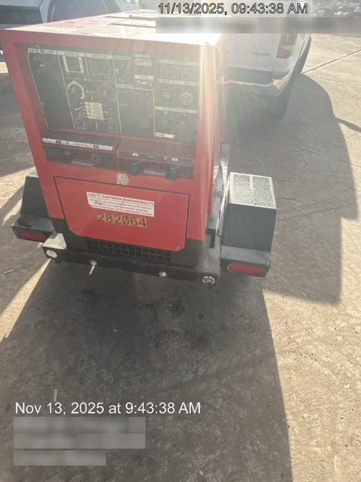 2022 Shindaiwa DGW400MDL Kubota D902 Engine, 23 HP, Dual Op Welder, Wire, Arc, Droop Stick, Tig, and CC Stick Functionality, Simulphase, 3 Phase and 1 Phase Gen Output, Single Axle NB Trlr, Slr Trckl Chrg 12V 12W, Fire Ext