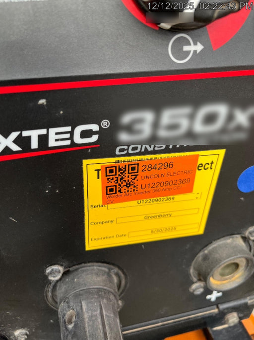 2022 LINCOLN ELECTRIC FLEXTEC 350X