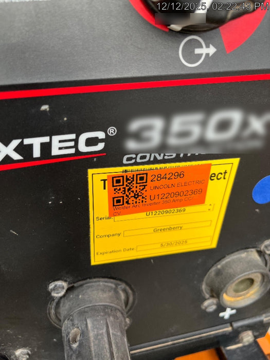 2022 LINCOLN ELECTRIC FLEXTEC 350X