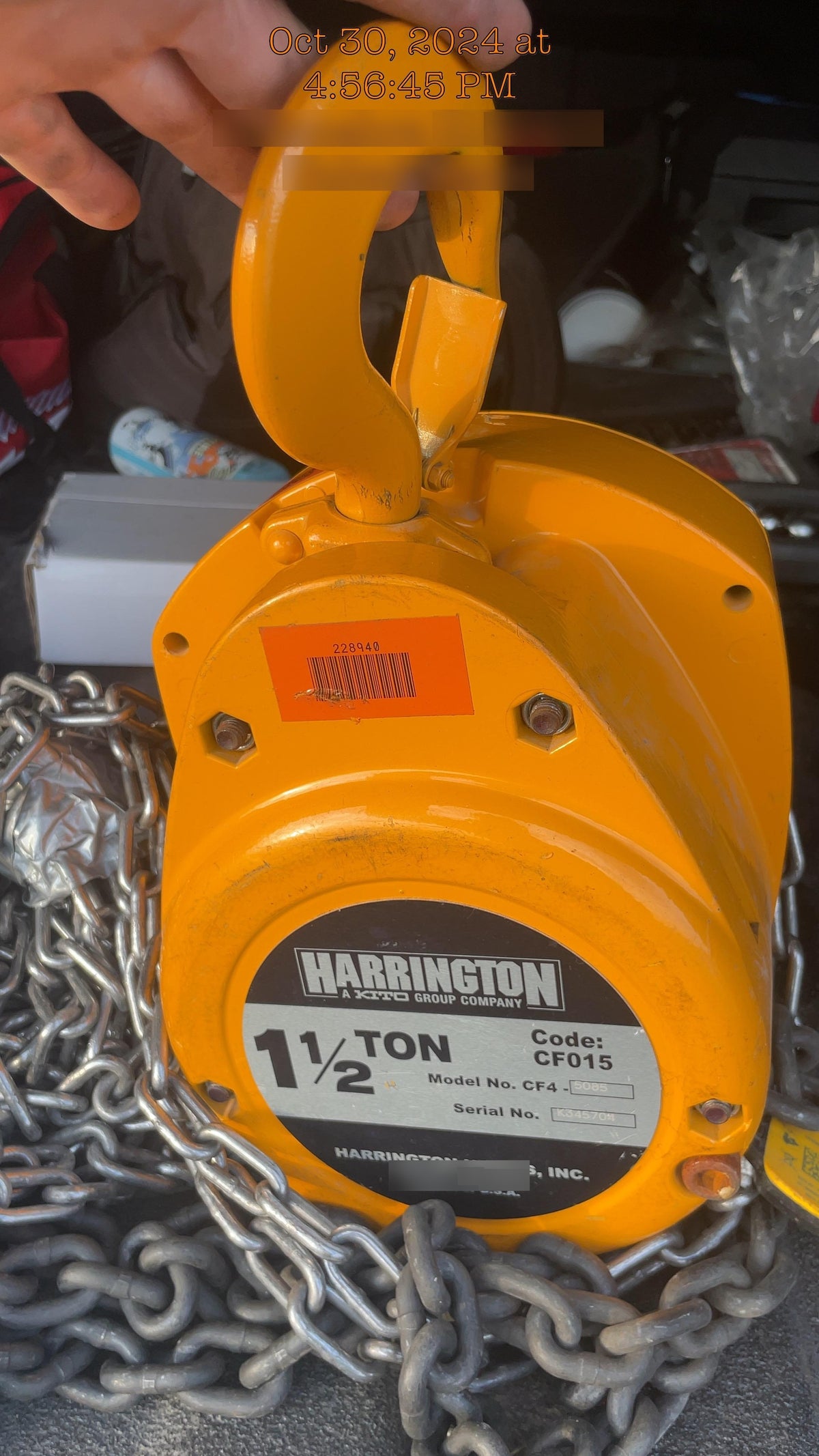 2022 HARRINGTON CF015-30