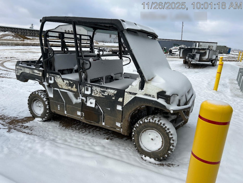 2019 Kawasaki MULE PRO-DX Kawasaki Mule 4x4 Diesel UTV w/Hard Top, Windshield, Beacon, Backup Alarm, ES Keypad/Hardware Installed