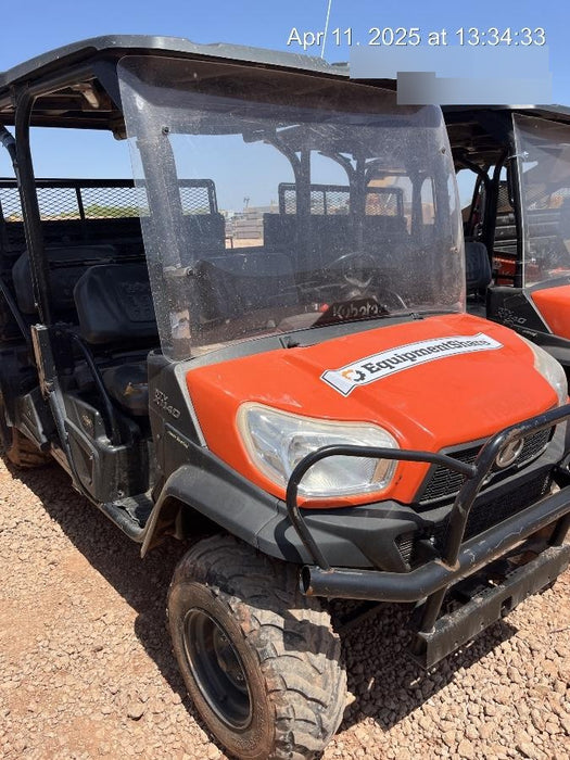 2020 Kubota RTV-X1140W-H Canopy, 4-Seater, Diesel, Windshield Acrylic Clear, LED Strobe, Backup Alarm