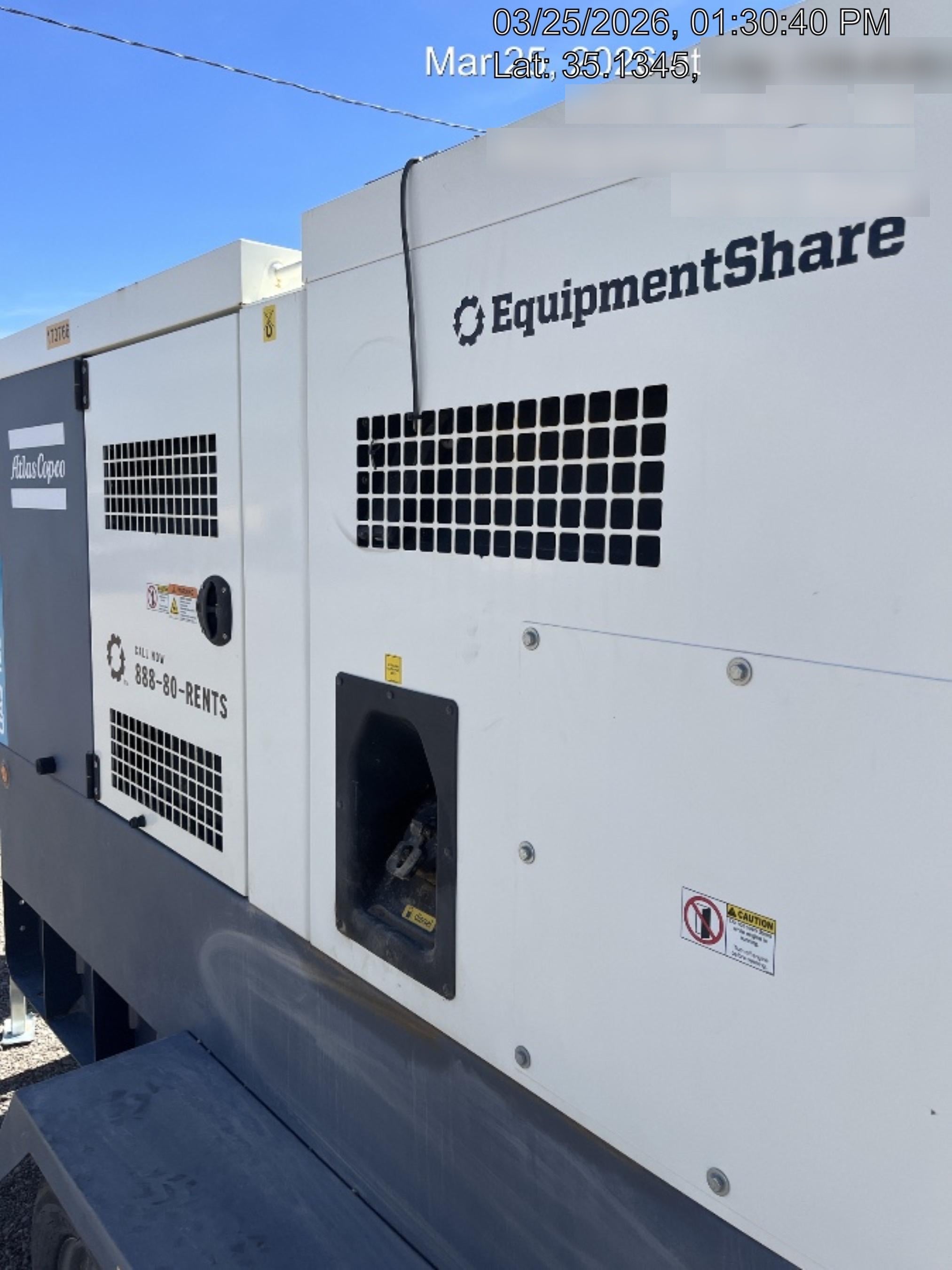 2021 ATLAS COPCO QAS 125
