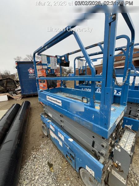 2018 Genie GS-1930 Genie GS-1930 w/Fixed Rail, Chain Entry