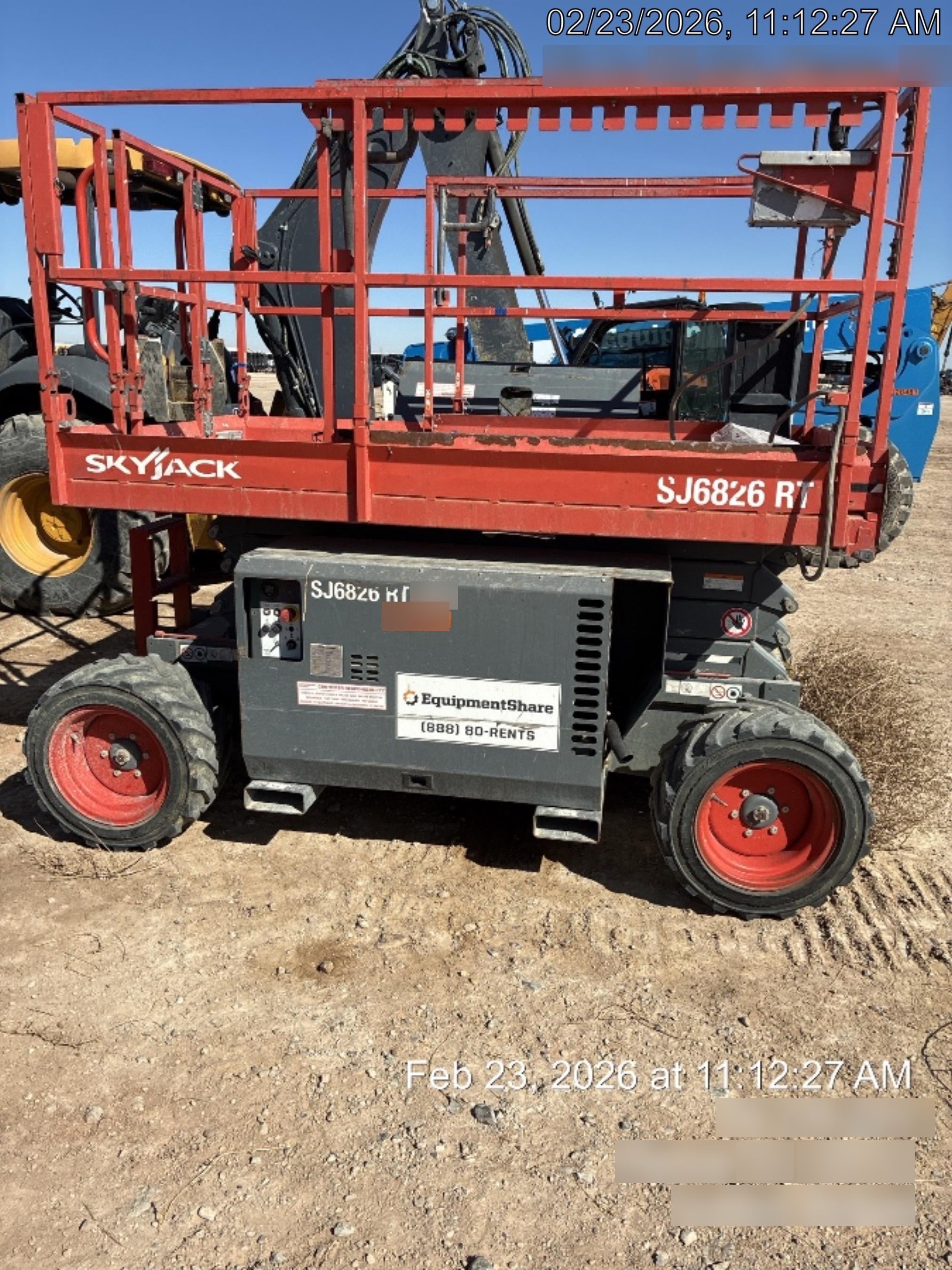 2019 SKYJACK SJ6826 RT
