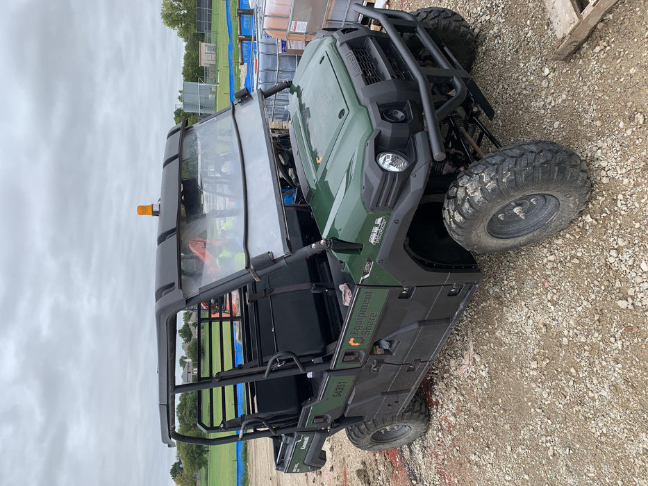 Kawasaki Mule PRO-DXT Standard Options, Backup Alarm, Beacon, Plastic Hard Top, Poly Windshield, Horn Kit