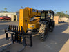 2020 JCB 509-42 Canopy, Solid Tires, Work Lights, Beacon, Aux Hydraulics, Back up Alarm, Lifting Eye, ES Decals