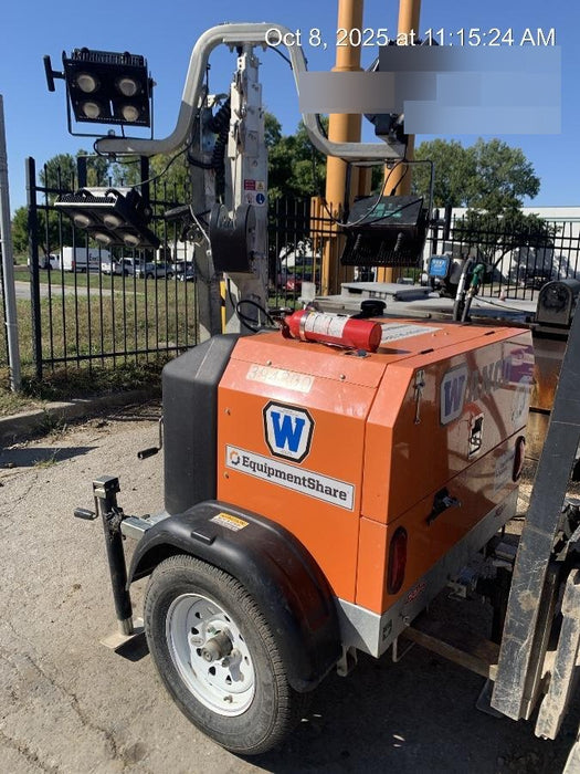 2024 Wanco WLTT-4MM4K Diesel, Deep Sea Controller, Shore Power Plug, Auto Start, (4) 350W LED Floodlights, 4kW Generator, 60 Gal Fuel Tank, 2" Ball, T3
