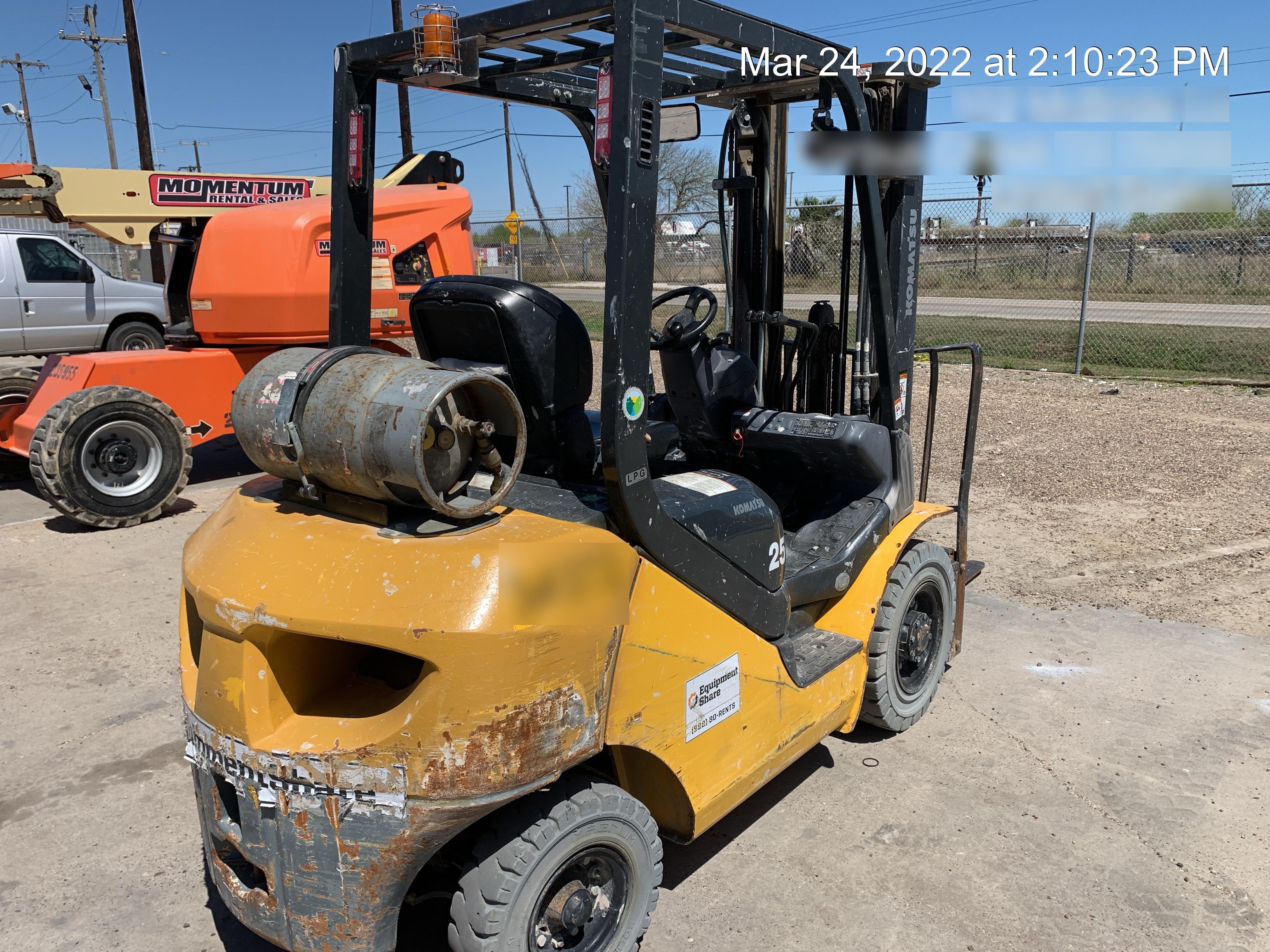 2019 KOMATSU FG25T-16