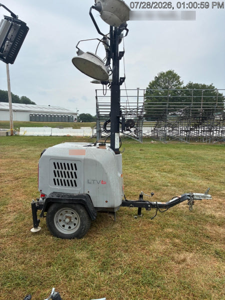2019 Wacker Neuson LTV6L-MH Wacker Neuson LTV6L Mobile Light Tower w/Fuel Level Sensor Installed