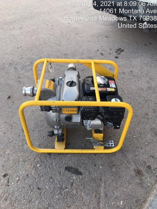 2020 WACKER NEUSON PT2A