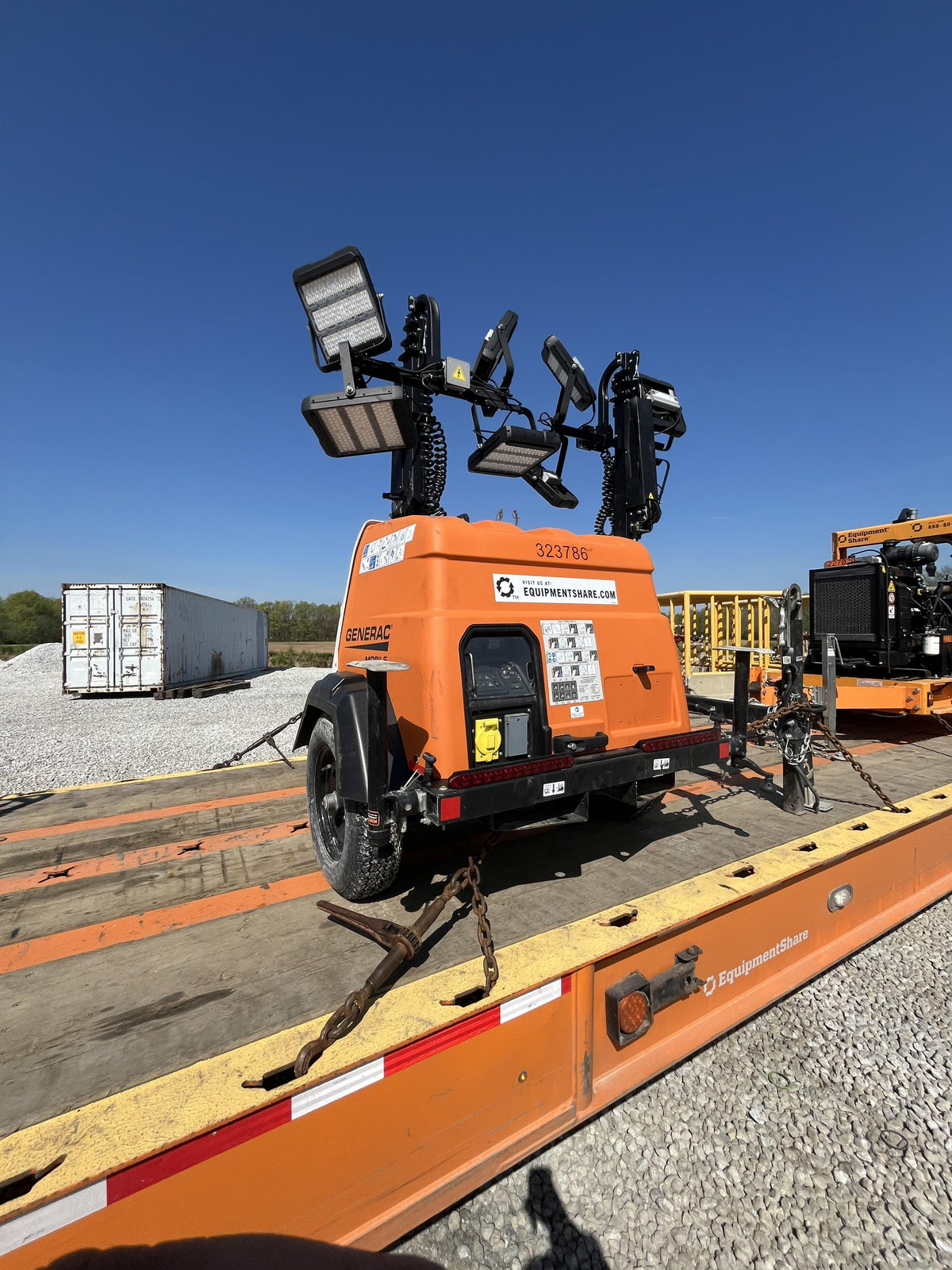 2023 Generac MLT2 Diesel, Flex Switch 120V Input, Powerzone Controller, (4) 320W LED Lights, 4kW Generator, 39.9 Gal Fuel Tank, 2" Ball, T3