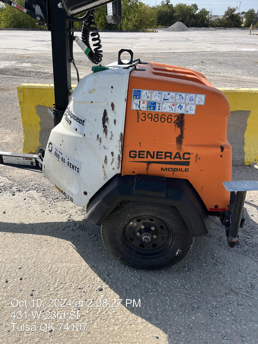 2024 Generac MLT2 Diesel, Flex Switch 120V Input, Powerzone Controller, 
(4) 320W LED Lights, 4kW Generator, 39.9 Gal Fuel Tank, 2" Ball, T3