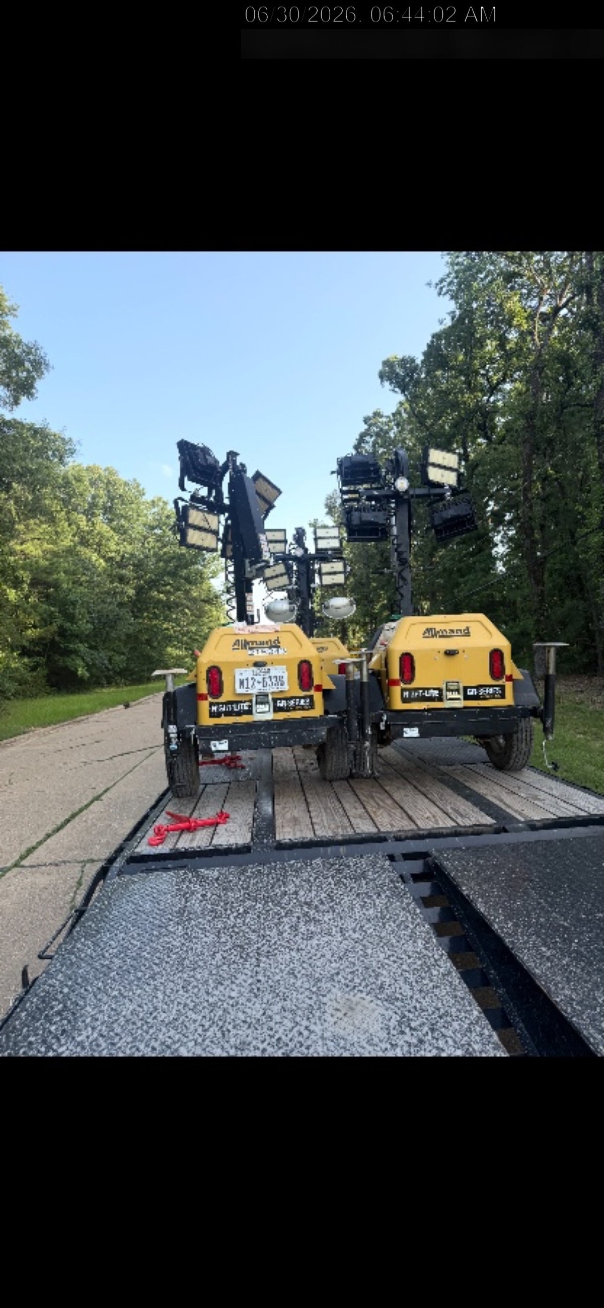 Wacker Neuson LTV6K-MH Wacker Neuson LTV6K Light Tower w/Kubota Engine
