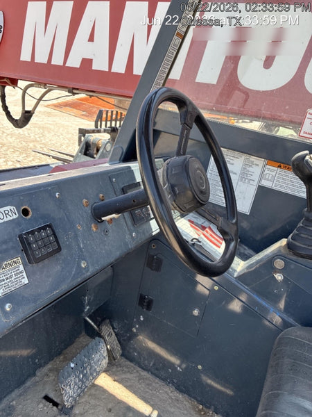 2018 Manitou 12042 Manitou MTA 12042, Solid Tires, 66" Carriage, Open ROPS, Flashing Beacon and Work Light Package