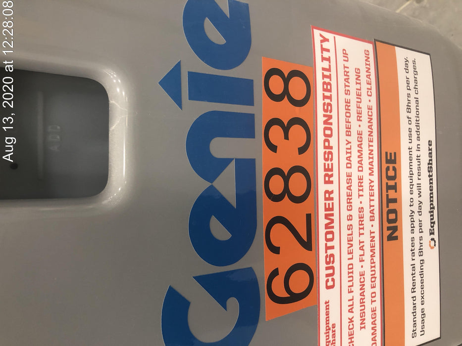 2019 GENIE GR-20