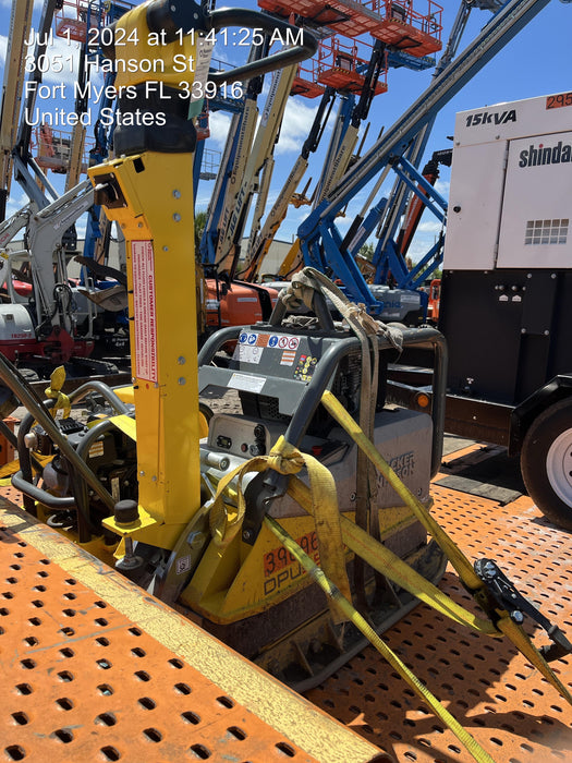 2024 Wacker Neuson DPU5545Heh Vibration Plate DPU 5545Heh US, Diesel,