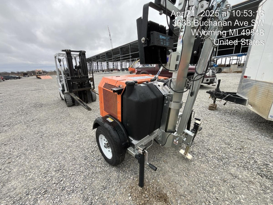 2024 Wanco WLTT-4MM4K Diesel, Deep Sea Controller, Shore Power Plug, Auto Start, (4) 350W LED Floodlights, 4kW Generator, 60 Gal Fuel Tank, 2" Ball, T3