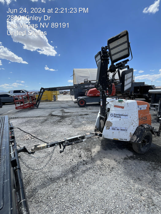 2023 Generac MLT2 Diesel, Flex Switch 120V Input, Powerzone Controller, 
(4) 320W LED Lights, 4kW Generator, 39.9 Gal Fuel Tank, 2" Ball, T3