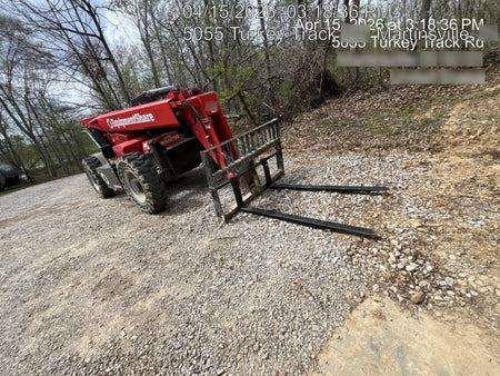 2020 Manitou MTA8044 Cab/Heat/Air, Solid Tires, Work Lights, Beacon, Aux Hydraulics, Back up Alarm, Lifting Eye, Mirrors, ES Keypad