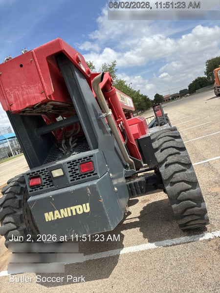 2018 Manitou MTA10055 Manitou MTA10055 - Canopy, Worklights, Beacon, 66" Carriage, 60" Forks, Solid Tires, Aux Hydraulics