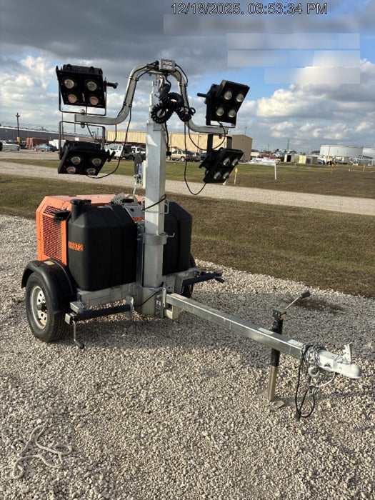 2024 Wanco WLTT-4MM4K Diesel, Deep Sea Controller, Shore Power Plug, Auto Start, (4) 350W LED Floodlights, 4kW Generator, 60 Gal Fuel Tank, 2" Ball, T3