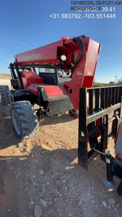 2019 Manitou MTA6034 Canopy, LED Work Lights, Solid Tires, Beacon, Auxiliary Hydraulics 48" Carriage and 48" Forks
