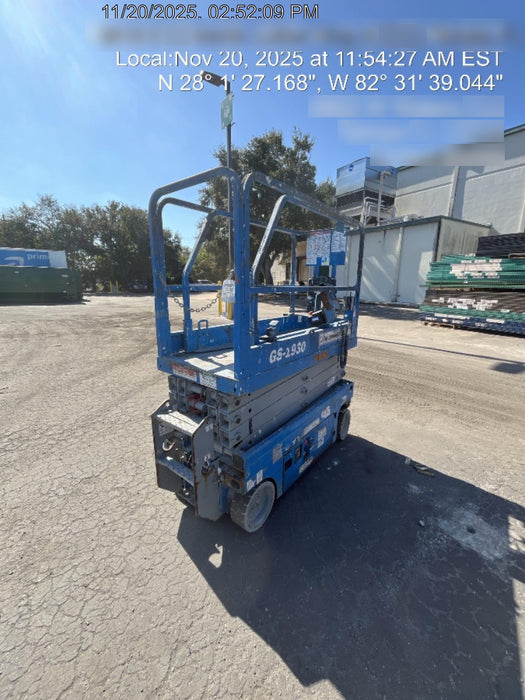 2020 Genie GS-1930 Standard Machine