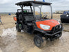 2022 Kubota RTV-X1140W-H Plastic Canopy, Windshield Acrylic Clear, LED Strobe Light, Wire Harness Kit, Back up Alarm