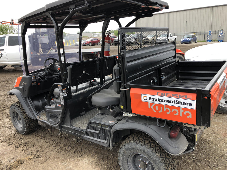 2021 Kubota RTV-X1140W-H Plastic Canopy, Windshield Acrylic Clear, LED Strobe Light, Wire Harness Kit, Back up Alarm
