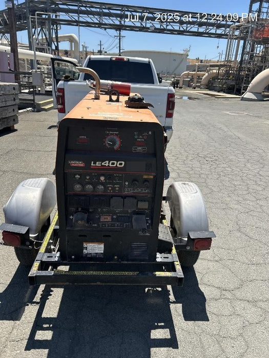 2022 Lincoln Electric LE400 Kubota V1505, Trlr, Cable Rack, Light Kit, ES Decals, T3