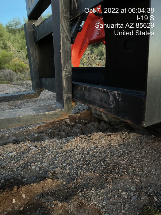 2021 FEMA 60" Skid Steer Forks FEMA