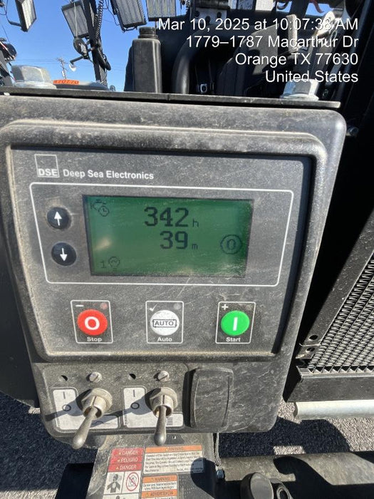 2024 Wacker Neuson LTT4 Diesel, Kohler KDW702, Deep Sea Controller, Auto Start, LED 320W, Bypass Outlet, T3