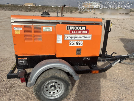 2022 Lincoln Electric LE400 Kubota V1505, Trlr, Cable Rack, Light Kit, ES Decals, T3