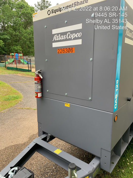 2022 ATLAS COPCO QAS 125