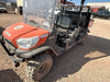 2022 Kubota RTV-X1140W-H Plastic Canopy, Windshield Acrylic Clear, LED Strobe Light, Wire Harness Kit, Back up Alarm
