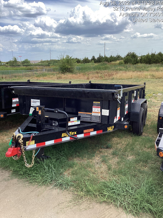 2022 BIG TEX TRAILER 14LP-14BK6SIRPD