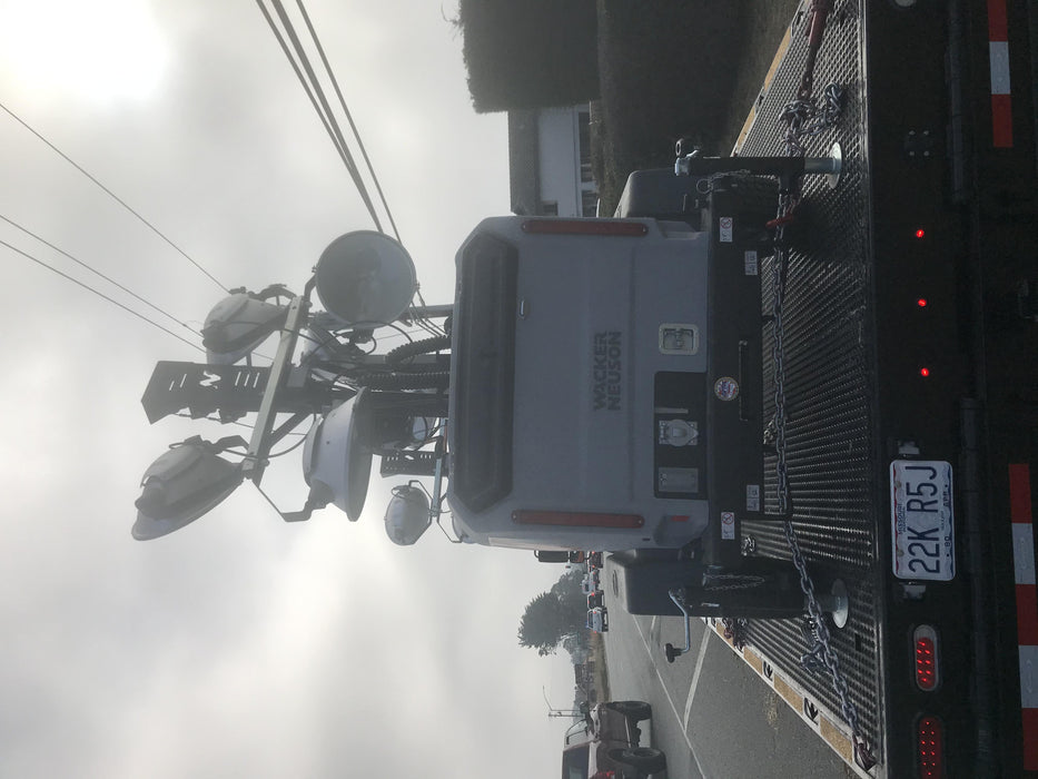 2019 Wacker Neuson LTV6L-MH Wacker Neuson LTV6L Mobile Light Tower w/Fuel Level Sensor Installed
