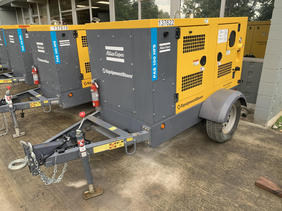 2021 ATLAS COPCO PAS 100 HF CS Enclosed