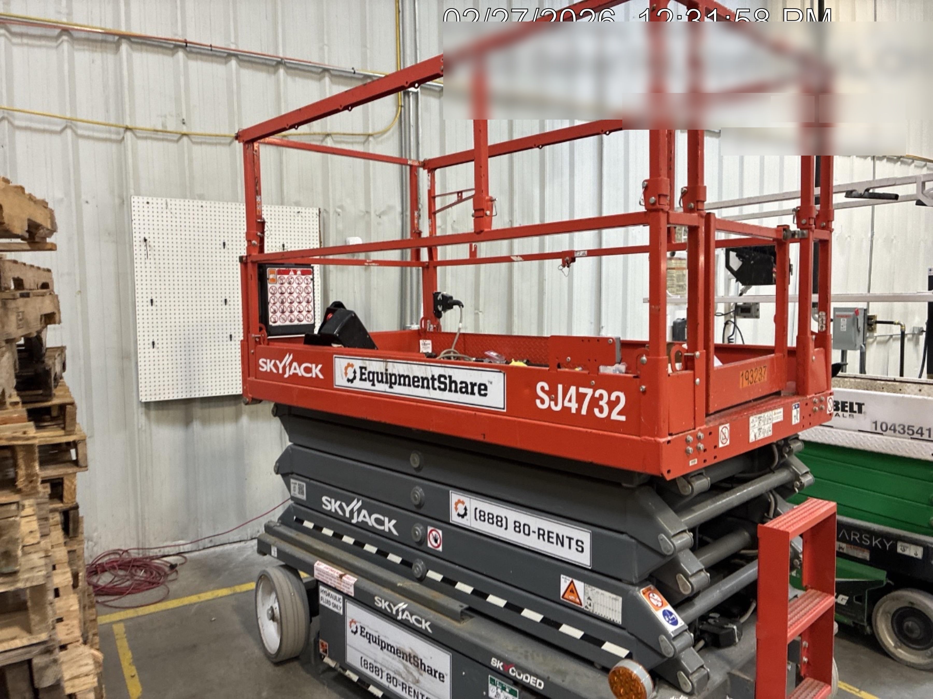 2021 SKYJACK SJ4732