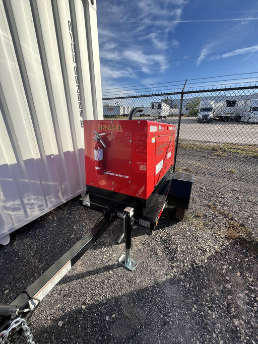 2024 Shindaiwa DGW400DML Kubota D902 Engine, 23 HP, Dual Op Welder, Wire, Arc, Droop Stick, Tig, and CC Stick Functionality, Simulphase, 3 Phase and 1 Phase Gen Output, Single Axle NB Trlr, Slr Trckl Chrg 12V 12W, Fire Ext, T3